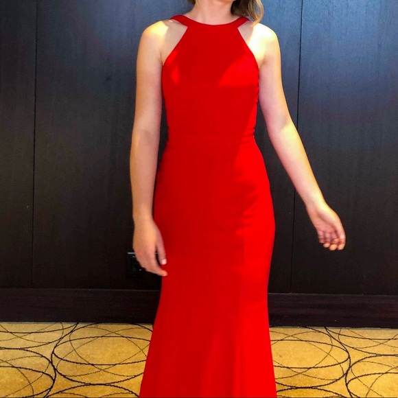 Red prom dress - Picture 1 of 3